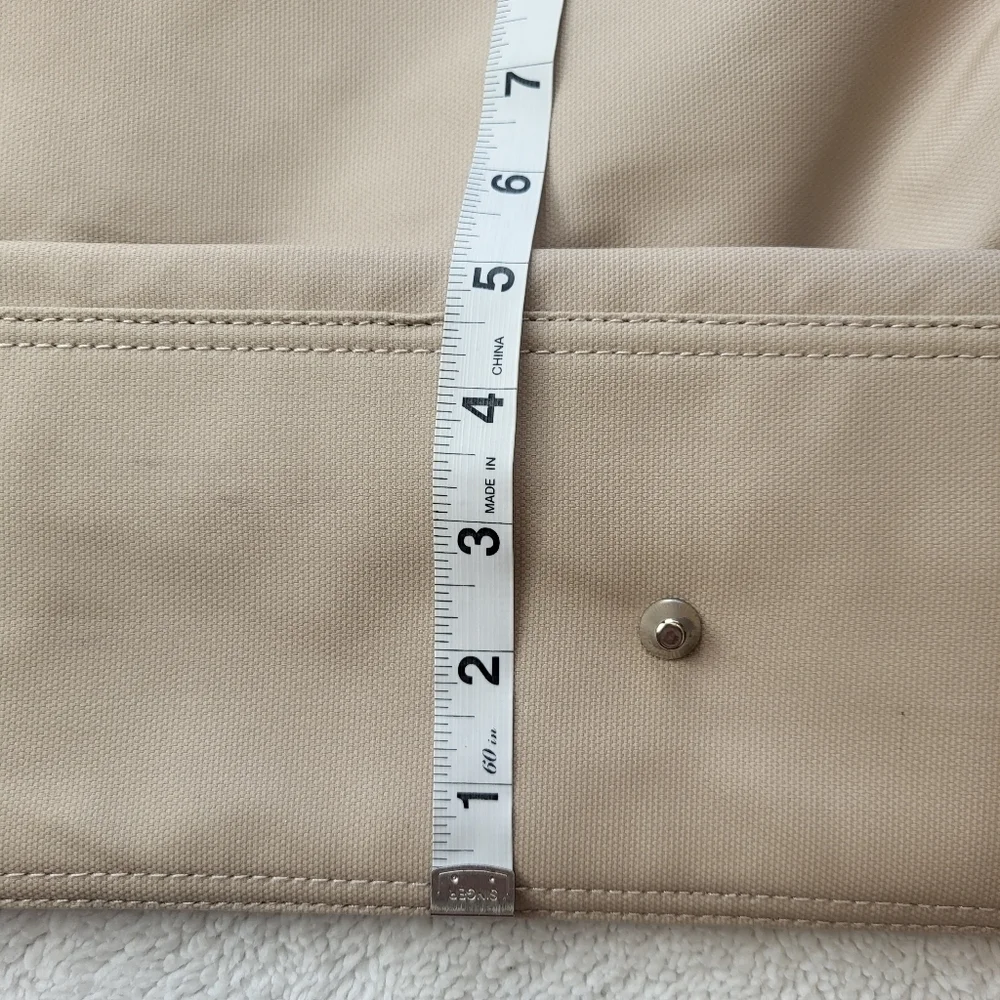 Bella Russo Tote Bag Purse NWOT Beige 13